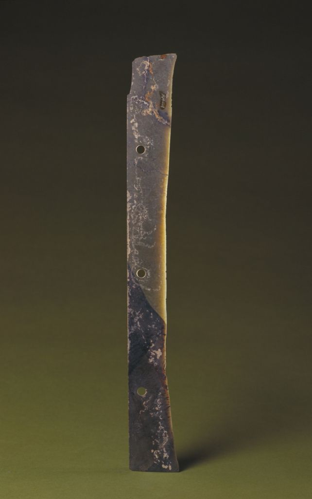 图片[1]-Three-hole Jade Sabre-China Archive